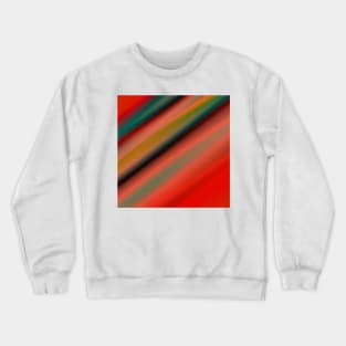 RED BLACK GREEN ABSTRACT TEXTURE Crewneck Sweatshirt